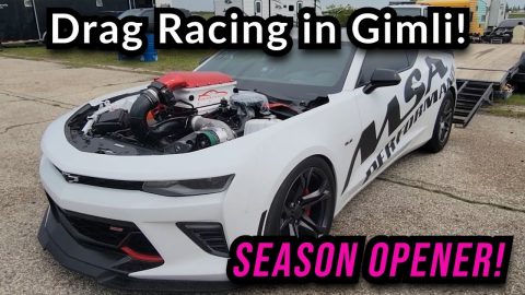 Drag Racing in Gimli! Season Opener!