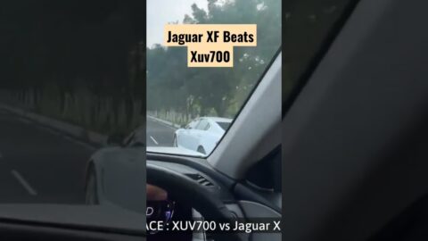 Drag race | Jaguar XF Diesel vs Mahindra Xuv700 D AT