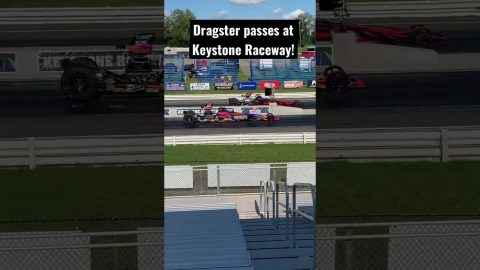 Dragster Race At Keystone Raceway! #shorts #racing #dragracing