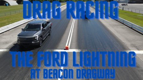 Electric vs. Gas... Drag racing the Ford Lightning