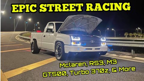 Epic Night Of Street Racing! | Mclaren 570, RS3, M3, GT500, Turbo Silverado, Turbo 370z, & More!