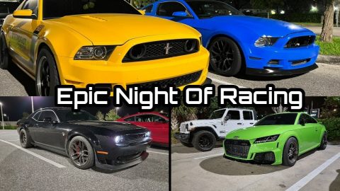 Epic Night of Street Racing! 500-1000HP Cars! | Hellcat, Supra, TTRS, Boss 302, M340i, ZR1, & MORE!