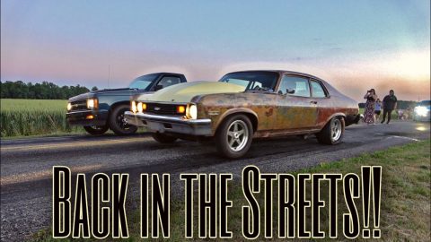 FOOLS GOLD BACK IN THE STREETS! Racing the Nitrous Nova