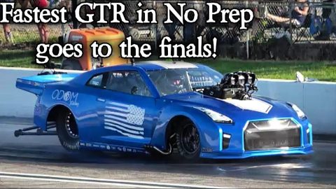 Fastest GTR in No Prep Goes to the Finals!
