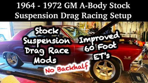 GM A-Body Stock Suspension Drag Racing Setup | No Back Half Fabrication