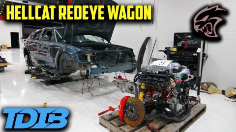 Hellcat Redeye Dodge Magnum Swap! - The Biggest Challenge of All