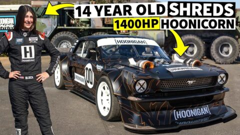 How to Hoonicorn: Lia Block Trains to Drag Race the Mother of All Mustangs!