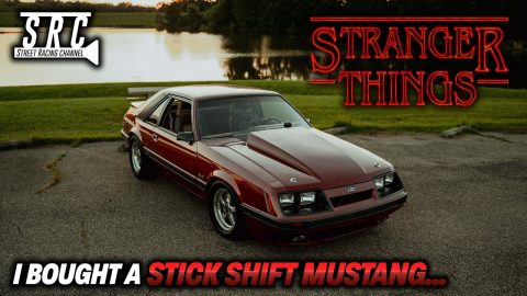 I Bought a STICK SHIFT MUSTANG! Introducing STRANGER THINGS.