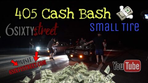 Limpy invades the 405 - Flashlight start small tire Street Race busted by cops and kept racing