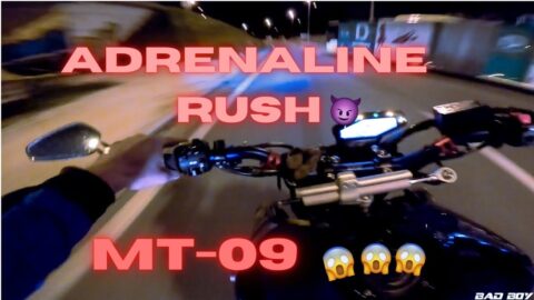 MT-09 PURE ADRENALINE RUSH!! STREET RACING (ZX10R,CBR1000RR)🏁💯