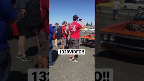 Meeting 1320video!!! #shorts #subscribe #turbo #boosted #racecar #gtr #mustang