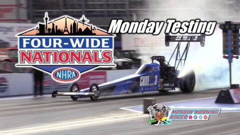 NHRA 4 Wide Nationals Las Vegas Monday After Testing Session 2022 | Top Fuel | Funny Car
