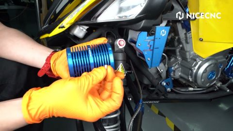 NICECNC | 80sec - How To Reduce Shock Temperature Of Your Yamaha Raptor 700R