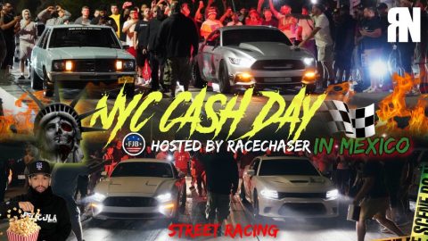 NYC CASH DAY STREET RACING RWD MUSCLE CARS MUSTANGS, HELLCAT & FORD FAIMONT WIT CHEVY SWAP BOOSTED🔥