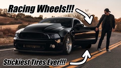 New Drag Racing Wheels & Tires for my 1,200hp Mustang! Hook n' Book! Weld Racing + Mickey Thompson