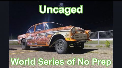 No Prep Racing…..55’ Chevy Ole School Gasser goes back to its roots!
