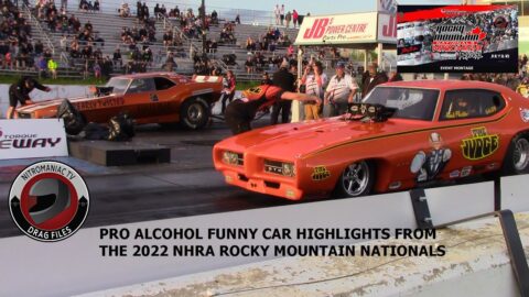 PRO ALCOHOL FUNNY CAR HIGHLIGHTS FROM THE 2022 NHRA ROCKY MOUNTAIN NATIONALS