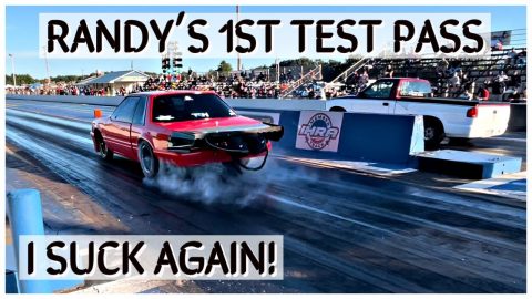Piedmont Dragway, Small Block Boost Randy’s Test Pass