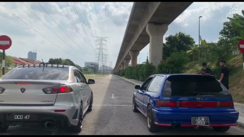 Proton Inspira 2.0 vs Honda Civic Ef9 1.6 (B16a) // Drag Racing