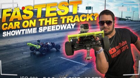 RC CAR VS EVERYBODY - WHO'S FASTEST AT THE DRAG STRIP?