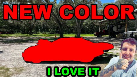 Revealing My NEW COLOR On 4000 HP Lexus RC 350 Race Car