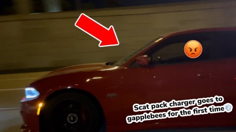 STOCK SCAT PACK CHARGER VS E85 MUSTANG(INTENSE STREET RACING)