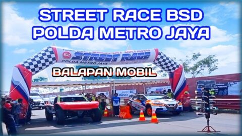 STREET RACE BSD Polda Metro Jaya || Balapan Mobil