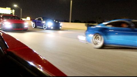 STREET RACERS TAKING OVER THE HIGHWAY!