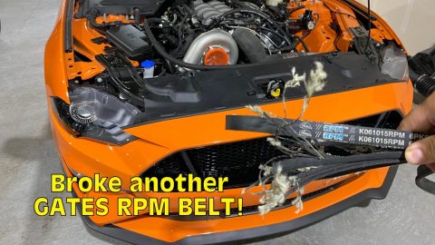 SUPERCHARGED MUSTANG BREAKS AGAIN! Days before Powercruise@BIR