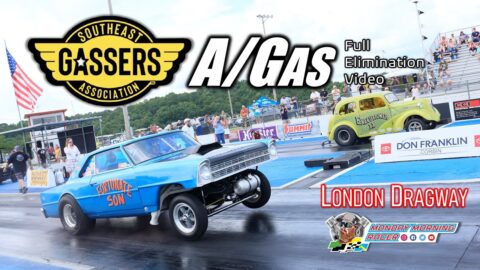 Southeast Gassers Association A/Gas Eliminations SEGA | London Dragway - Kentucky | Drag Racing 2022