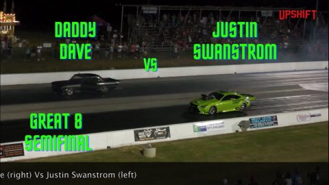Street outlaws No prep kings- Tulsa: Justin Swanstrom vs Daddy Dave (great 8 semifinals)