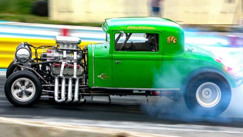 The Best of Vintage Drag Racing Burnouts, Wheelies and 1/4 Mile Passes (Out-A-Sight Drags 2022)