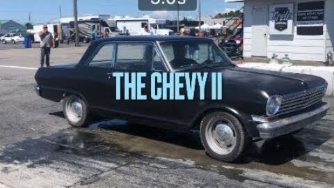 The CHEVY II goes drag racing