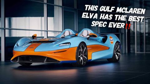 This Is The McLaren Elva Gulf Theme By MSO