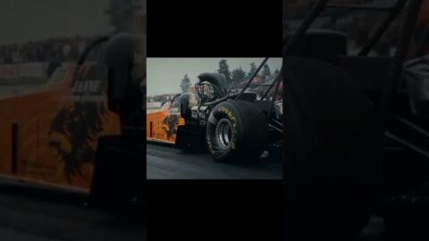 Top Fuel Dragster Acceleration Slow motion. 4 Seconds Monster. #shorts #viral #dragster