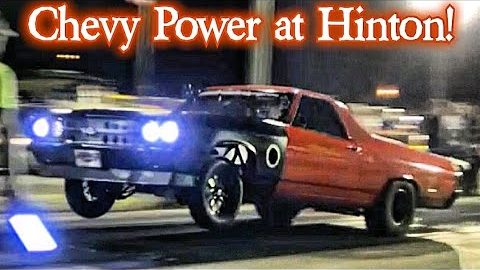 Turbo Nitrous Chevy Power at Hinton Street Races!