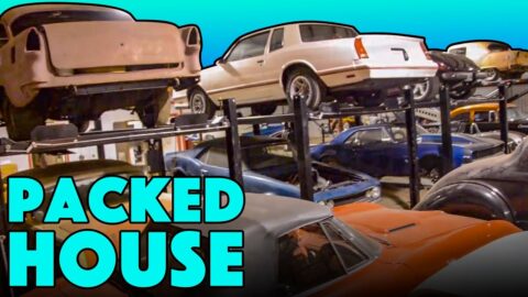 Warehouse Building PACKED with Drag Car Projects and Hot Rods