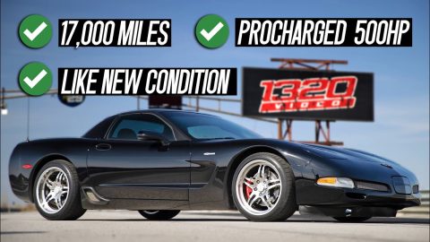 We found a TIME CAPSULE C5 Z06 - 17,000 miles!