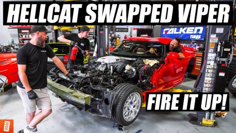 World's First Hellcat Redeye Swapped Dodge Viper - Part 5