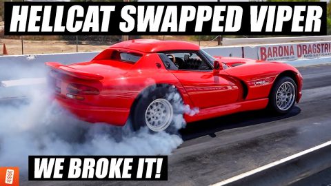 World's First Hellcat Redeye Swapped Dodge Viper - Part 7