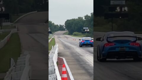 11sec Toyota Supra at Wisconsin Drag Strip! #WIR #DragRace #Corvette #Supra #Toyota