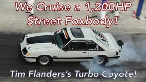1,200 HP Street Turbo Coyote | I Drove a 1986 Four-Eye Drag & Sick Week Foxbody Mustang GT