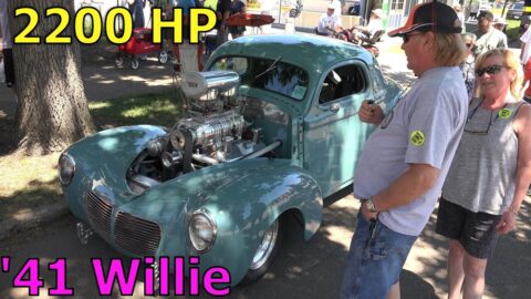 1941 Willies - 2300 HP & 8.4 Second Quarter Mile - Midwest street Rod Association - 10 Year Build