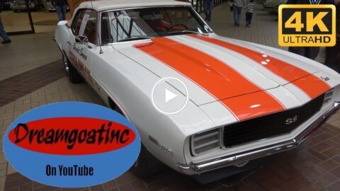 1969 Camaro SS Indy Pace Car Convertible For Sale at Classic Auto Mall Dreamgoatinc Muscle 4K Video
