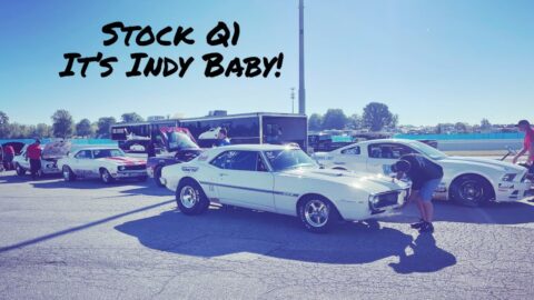 2022 INDY US Nationals STOCK Q1 Lanes Walk Muscle Cars | Greatest Car Show on Earth!