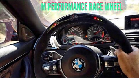 BMW M PERFORMANCE DIGITAL RACE DISPLAY STEERING WHEEL - F82 M4 INSTALL