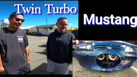 Bandimere No Prep Kings Twin Turbo Mustang!