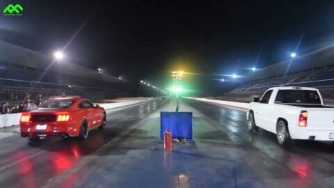 Cheyenne SS vs Challenger Hellcat vs Shelby GT500 vs Camaro ZL1 - Drag Racing