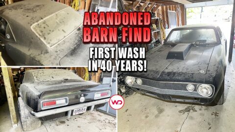 First Wash in 40 Years! Camaro SS Race Car Barn Find | Satisfying Car Detailing Restoration