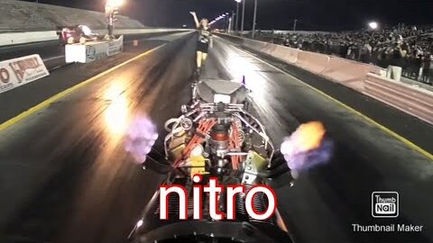 Front Engine Nitro Dragster GoPro Max 360 Camera OnBoard